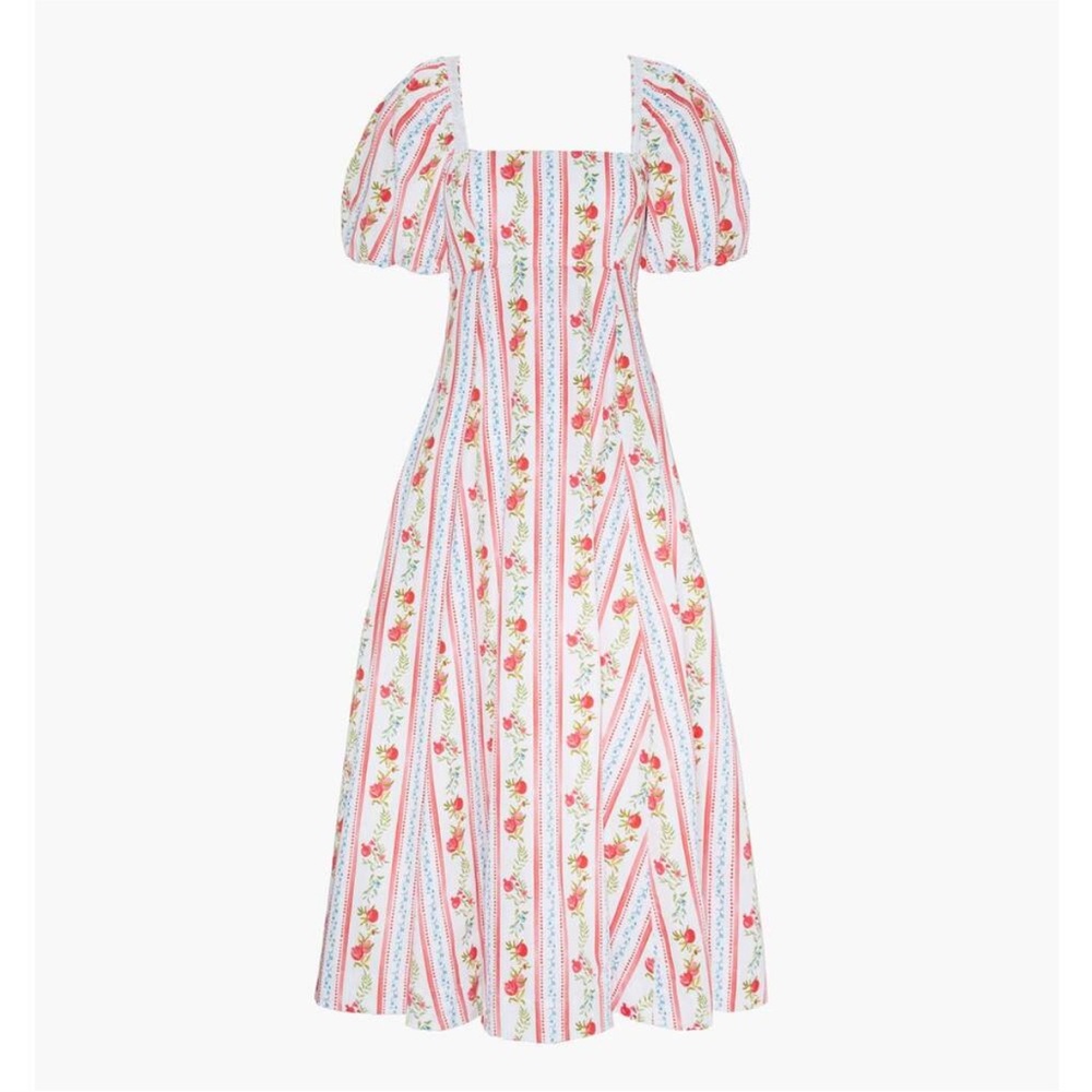 Hill House Home: Matilda Dress in Pomegranate Stripe